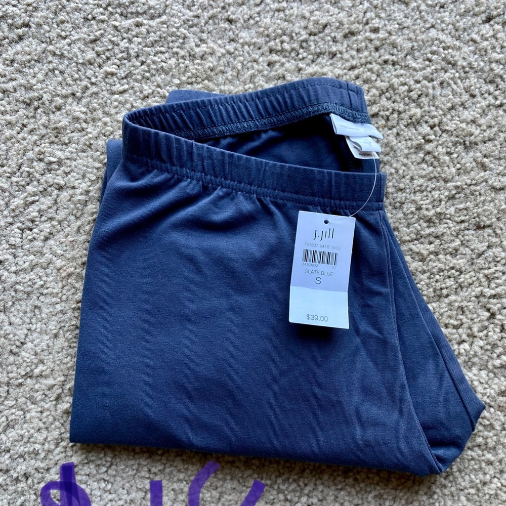 J.Jill size small slate blue leggings